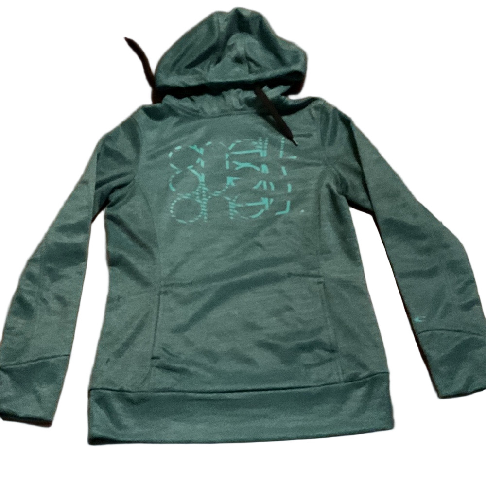 Stylish Teal Women's Hoodie Sweater. O’NEILL SANTA CRUZ CALIFORNIA 1952